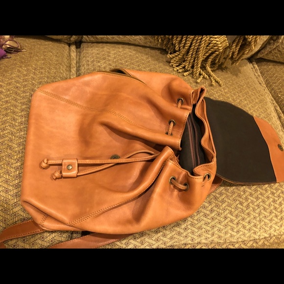 Leather backpack - Picture 3 of 8